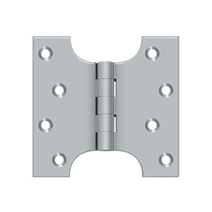 Deltana 4-Inch by 4-Inch Decorative Door Hinge for Residential and Commercial Use