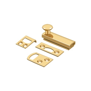 Deltana 2-Foot Concealed Screw Surface Mount Door Bolt for Enhanced Security and Style