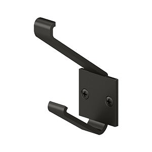 Deltana 2-1/4 Inch Solid Brass Modern Coat and Hat Hook