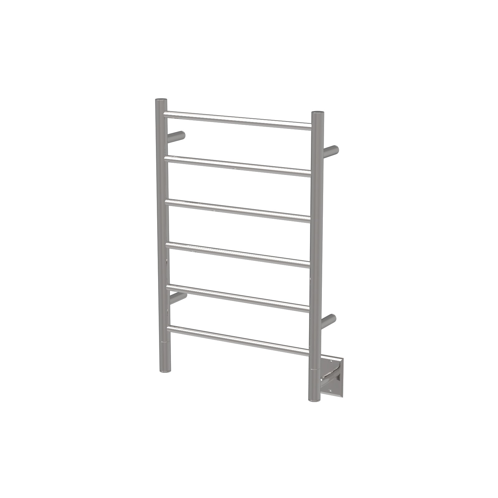 Amba Jeeves Model J Premium Straight 6 - Bar Electrically Hard - Wired Towel and Delicate Drying Rack