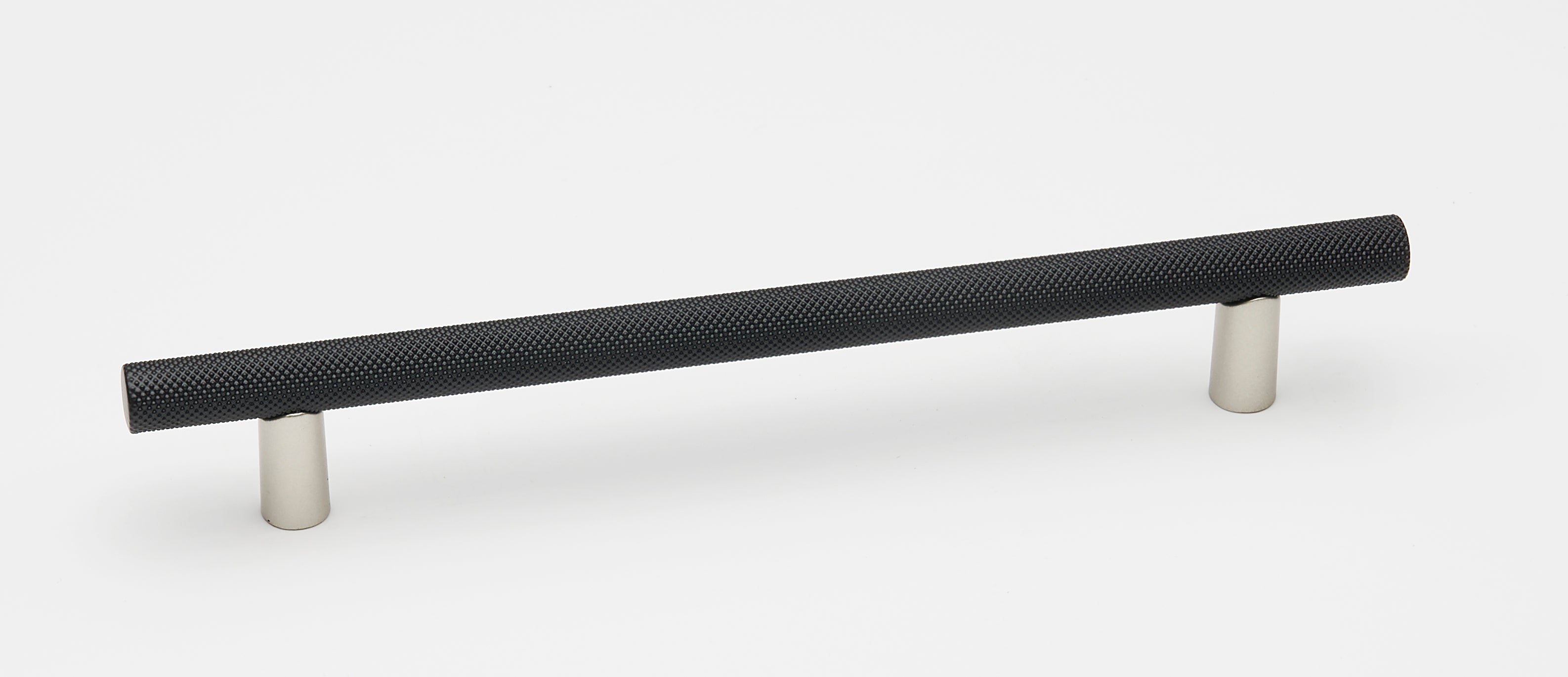 Alno Vita Bella 8-Inch Pull Knurled Bar for Stylish Cabinetry