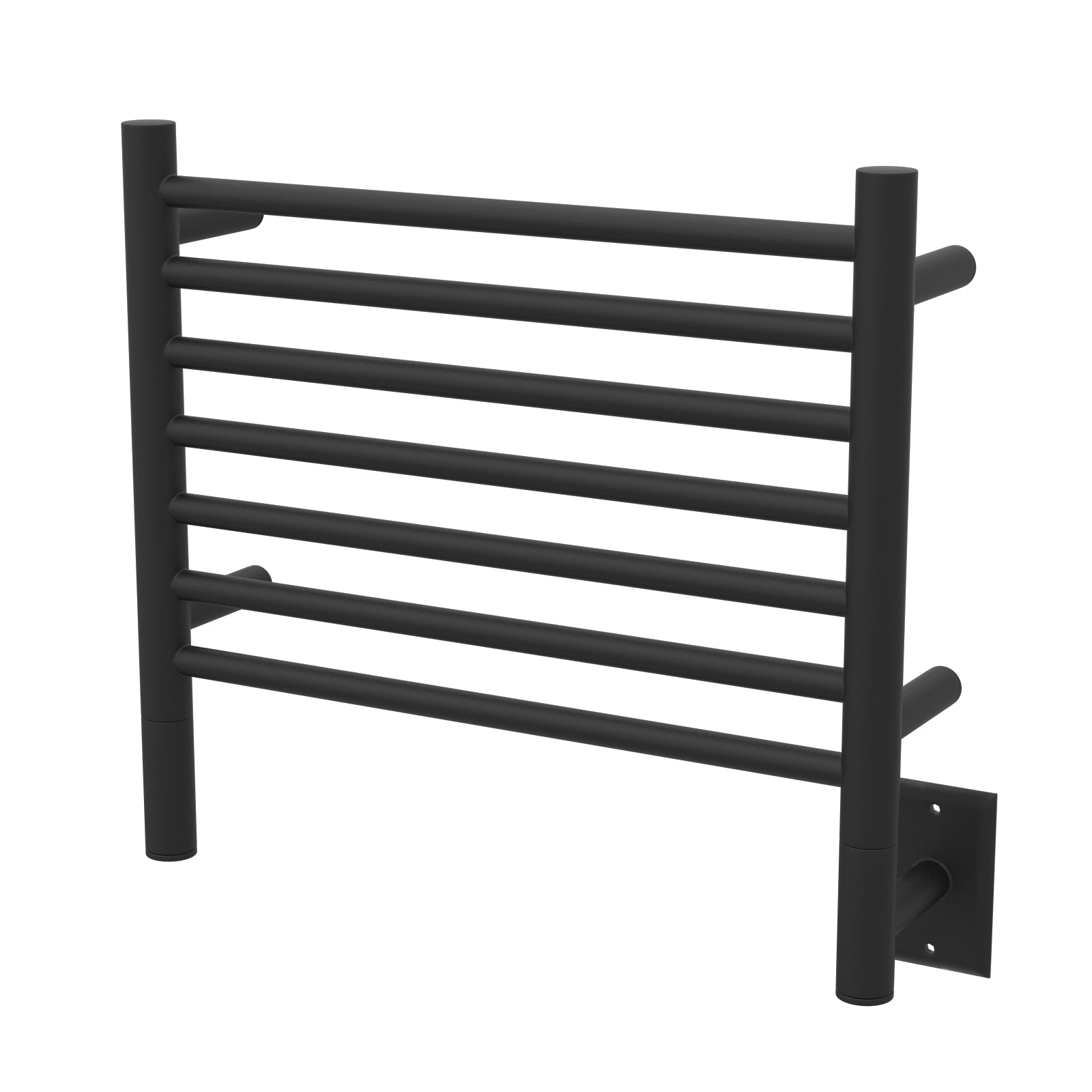 Amba Jeeves Model H 7-Bar Straight Hardwired Towel Warmer with 5 Finishes