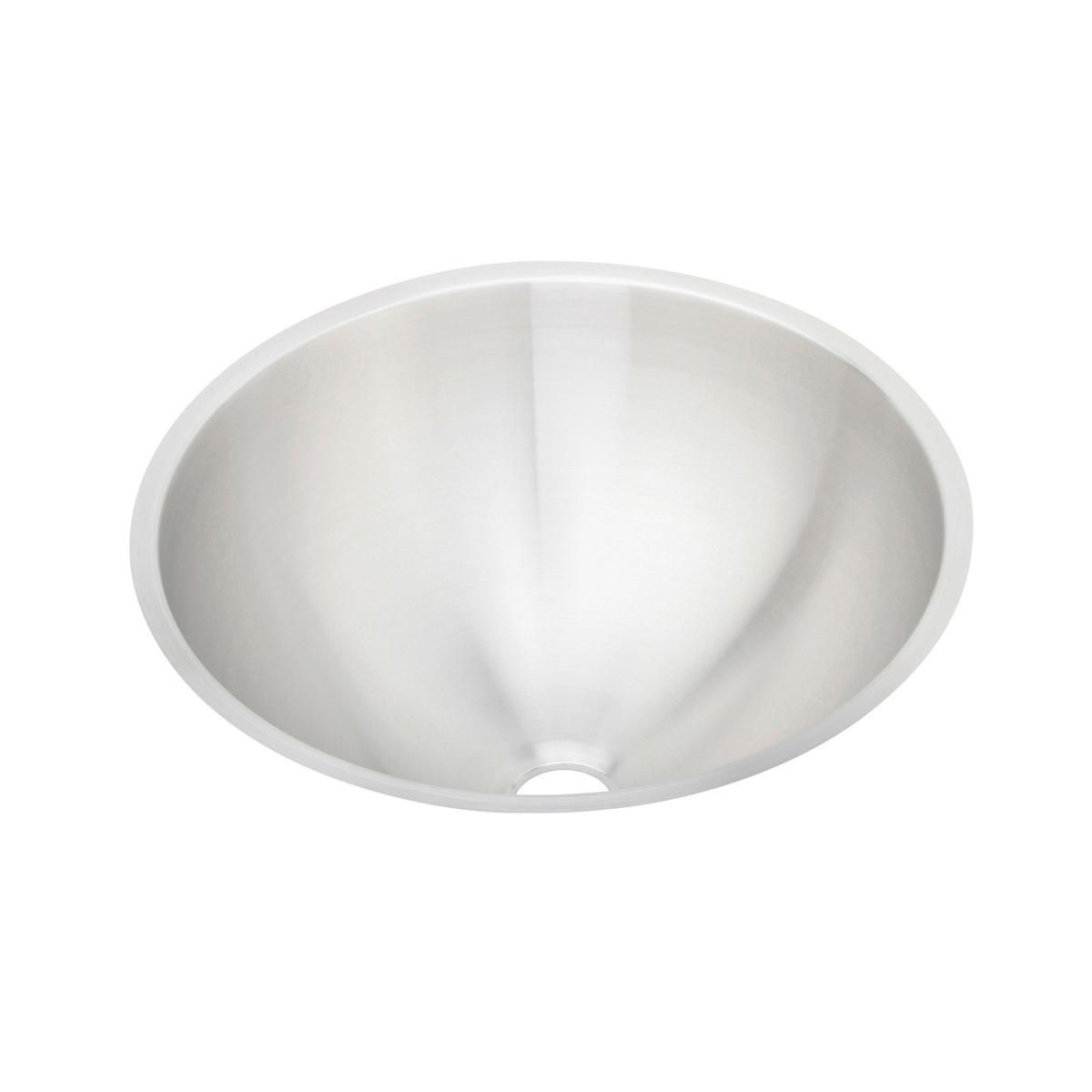 Elkay Asana Single Bowl Undermount Bathroom Sink - 18-3/8 Inches by 18-3/8 Inches by 8 Inches