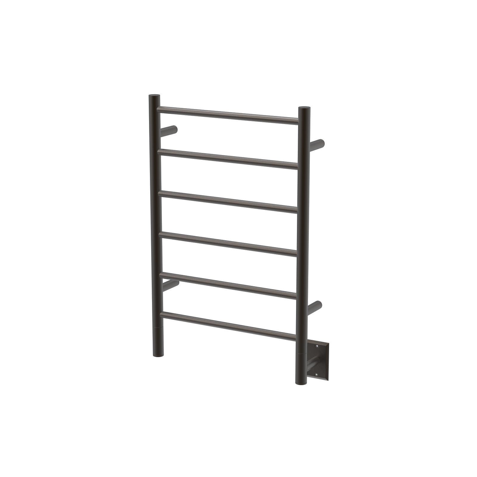 Amba Jeeves Model J Premium Straight 6 - Bar Electrically Hard - Wired Towel and Delicate Drying Rack