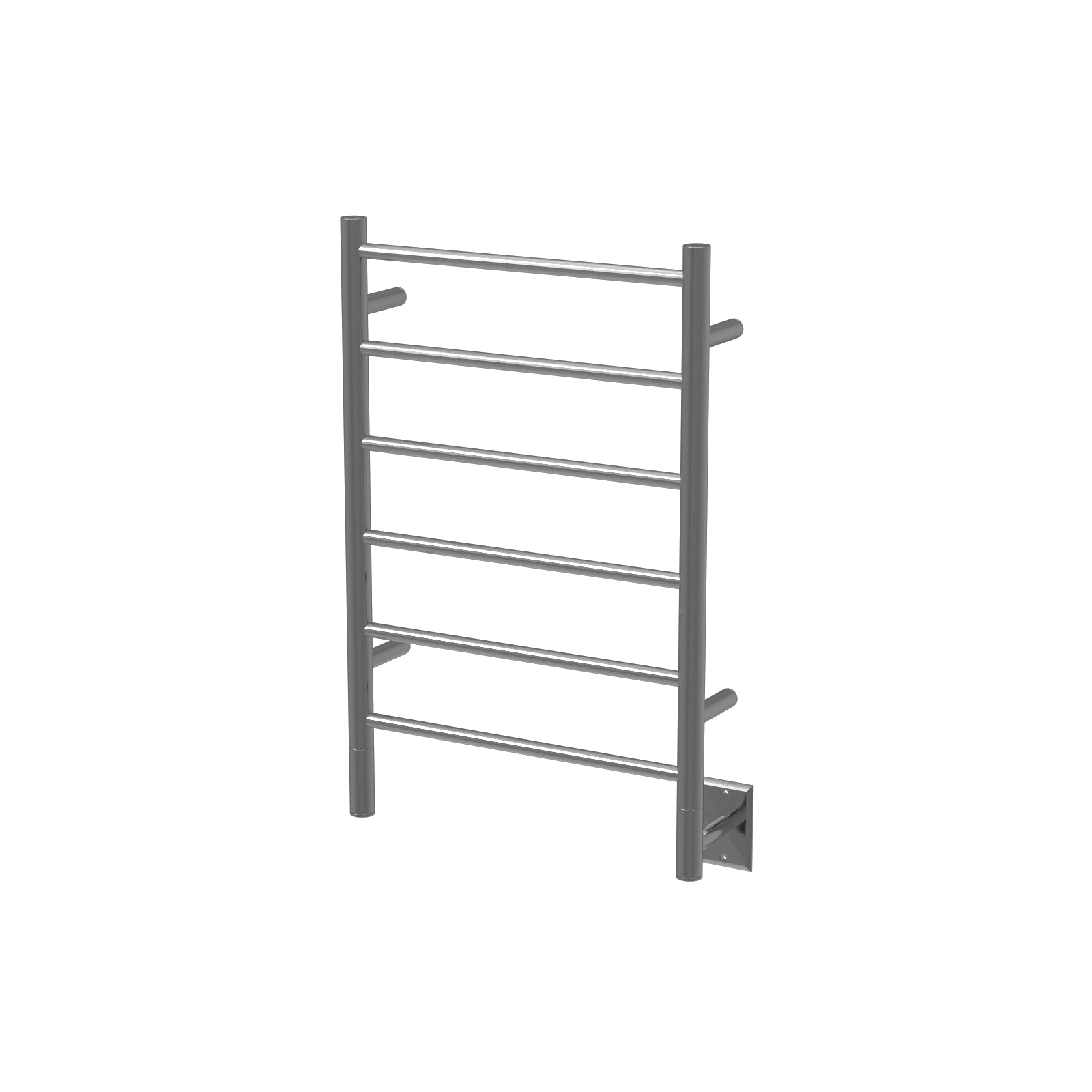 Amba Jeeves Model J Premium Straight 6 - Bar Electrically Hard - Wired Towel and Delicate Drying Rack