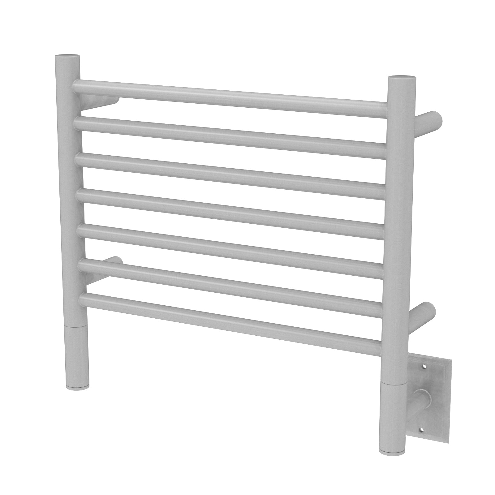 Amba Jeeves Model H 7-Bar Straight Hardwired Towel Warmer with 5 Finishes