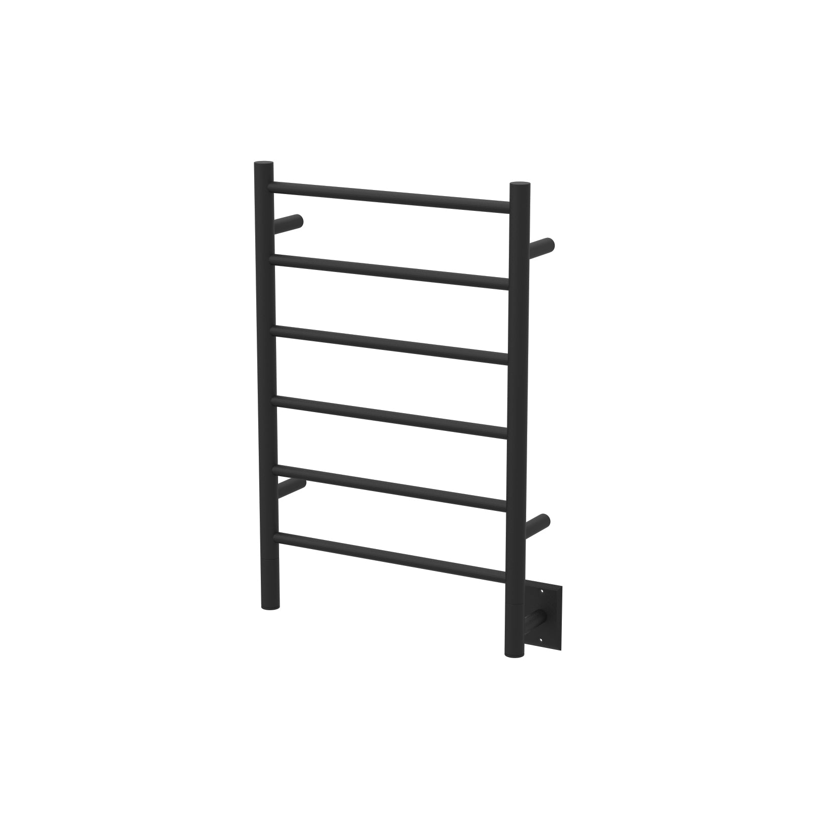 Amba Jeeves Model J Premium Straight 6 - Bar Electrically Hard - Wired Towel and Delicate Drying Rack