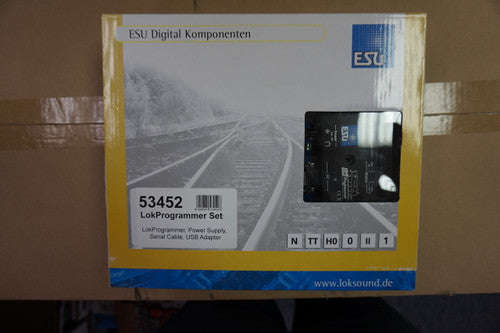 ESU LokSound Programmer for All Scales - Part # 397 - 53452, an Ideal Tool for Model Railroad Sound and Decoder Programming