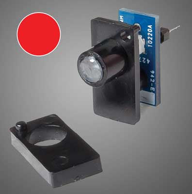 Walthers Single Color Red LED Fascia Indicator for Walthers Layout Control System - Part Number 942 - 156