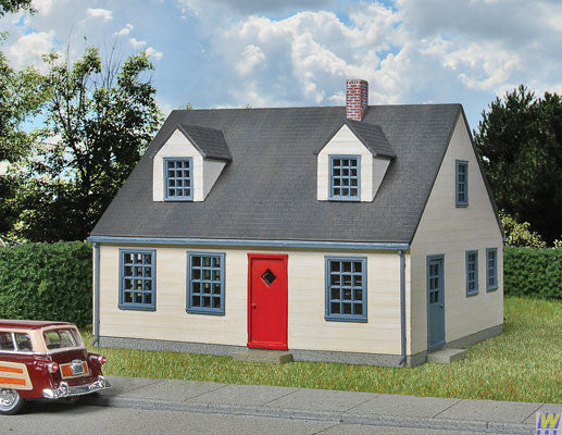 Walthers HO Scale 933 - 3776 Cape Cod Cornerstone House