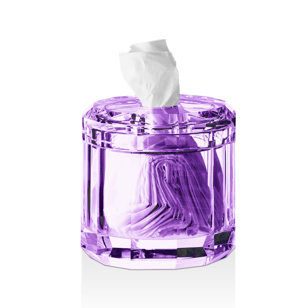 Decorative Decor Walther Crystal Tissue Box for Home and Office Use