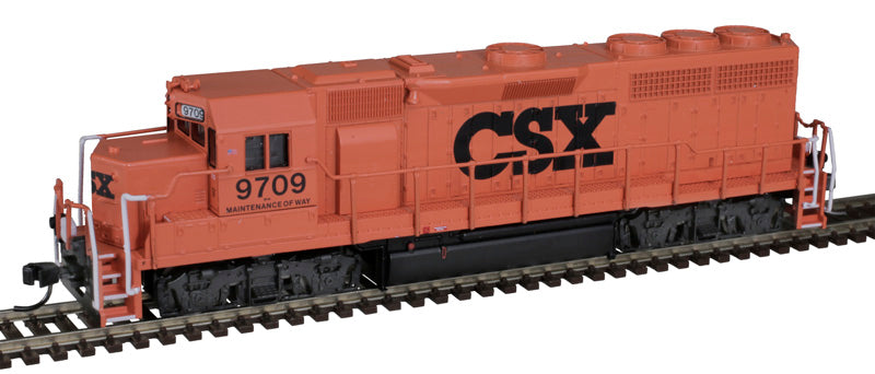 N Scale ATLAS Gold 40005279 EMD GP40 CSX MOW #7920 with DCC & Sound