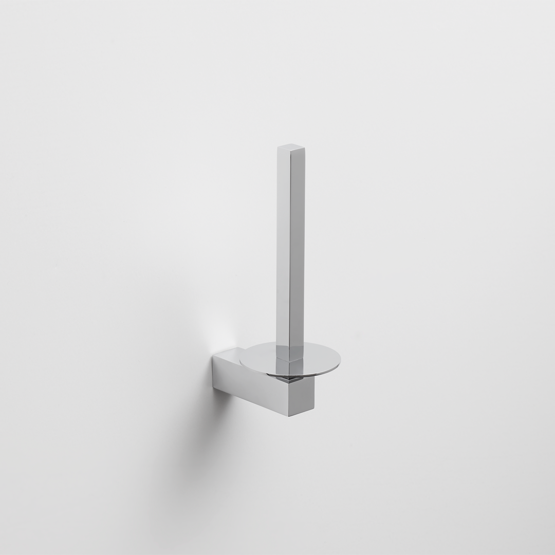 Decor Walther Bathroom Corner Mounted Toilet Paper Holder for Enhanced Space Utilization