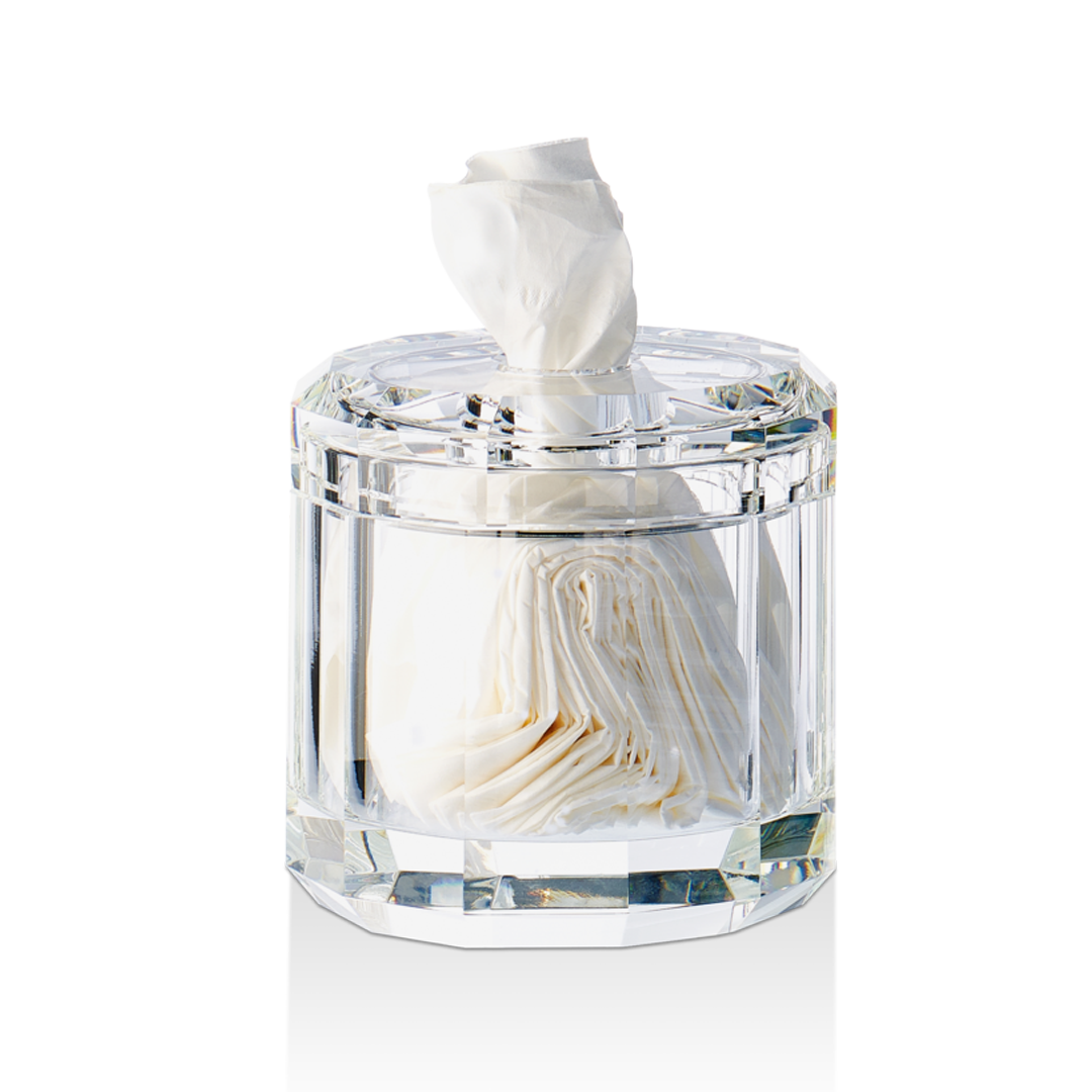 Decorative Decor Walther Crystal Tissue Box for Home and Office Use