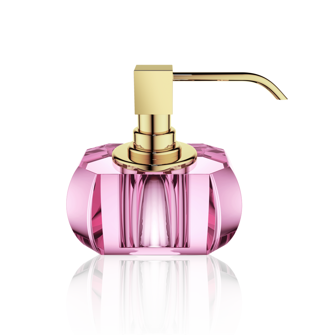 Decor Walther Kristall Elegant Liquid Soap and Disinfection Dispenser