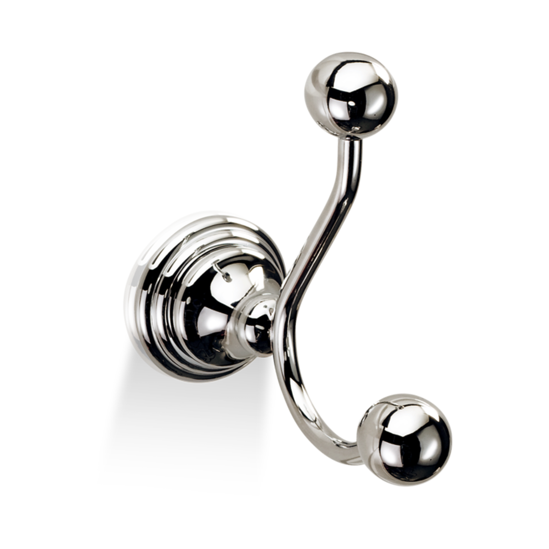 Decor Walther Elegant Classic Double Clothes Hook for Home Use