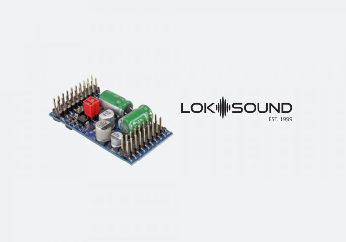 ESU LokSound Ver 5 L DCC/MM/SX/M4 Decoder for O Scale, Ready to Program