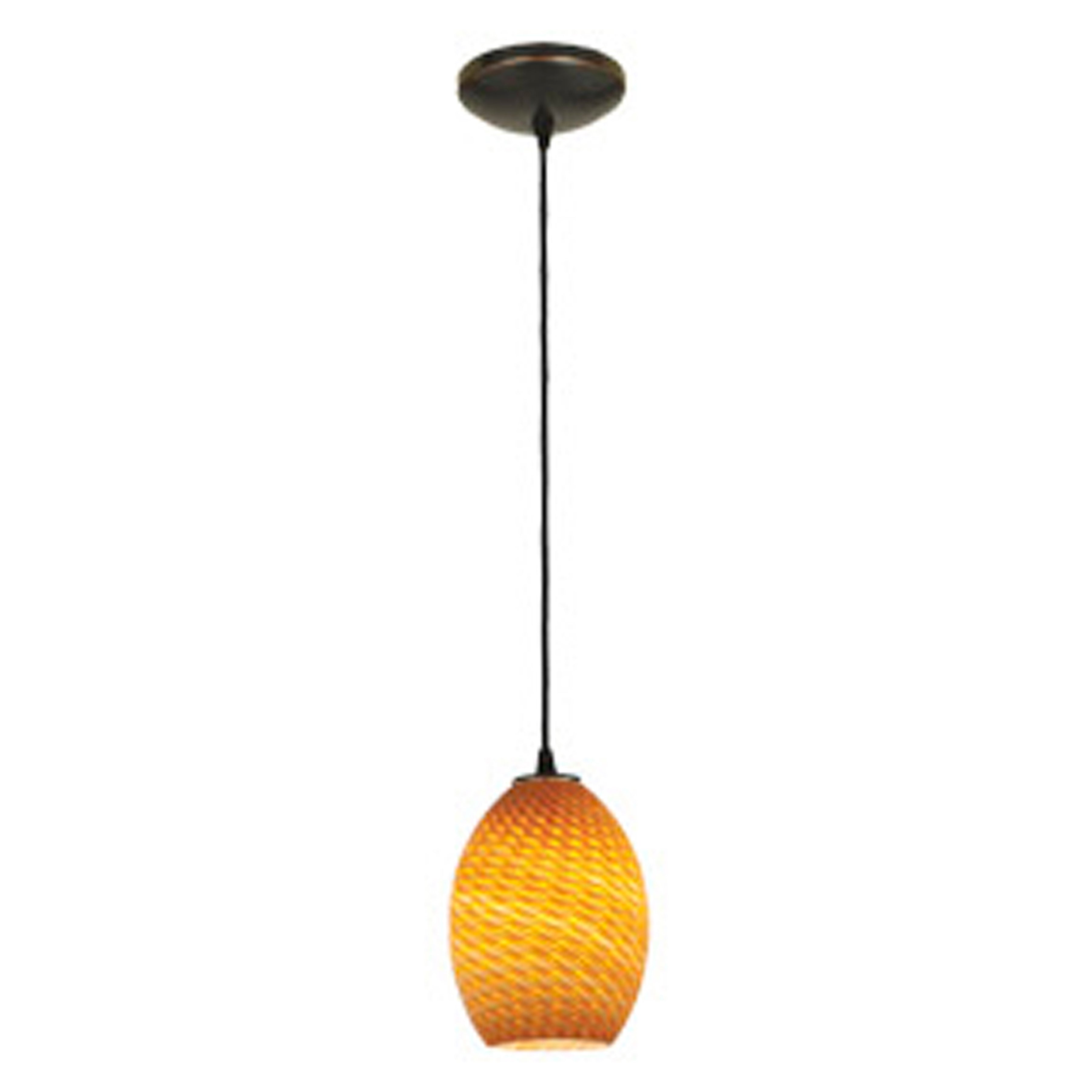 Access Lighting Brandy FireBird Pendant in Stylish Oil Rubbed Bronze Finish