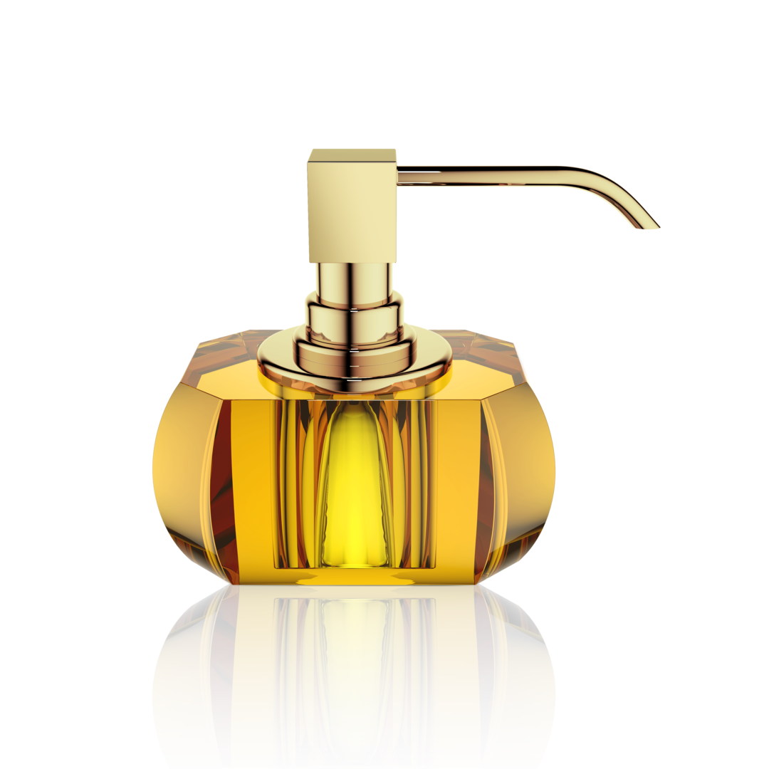 Decor Walther Kristall Elegant Liquid Soap and Disinfection Dispenser