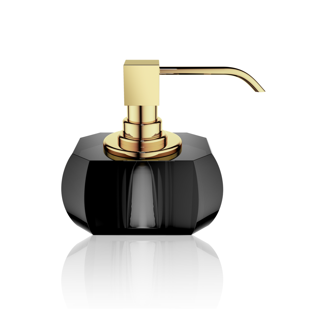 Decor Walther Kristall Elegant Liquid Soap and Disinfection Dispenser