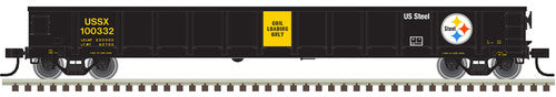 HO Scale Atlas 20006871 Evans 52' Gondola - US Steel #100332 Model
