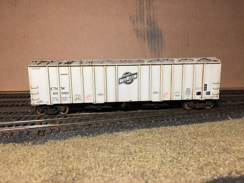 Scaletrains HO Scale CW Custom Weathered GATC 4180cf Airslide Covered Hopper CNW #69980