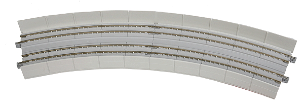 Kato USA Inc N Scale Double-Track Viaduct Approach Unitrack Part 381 - 20545