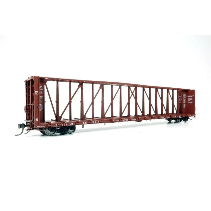 HO Scale Rapido 174003-1 NSC Centerbeam Flatcar Model: CN Canadian National #623260