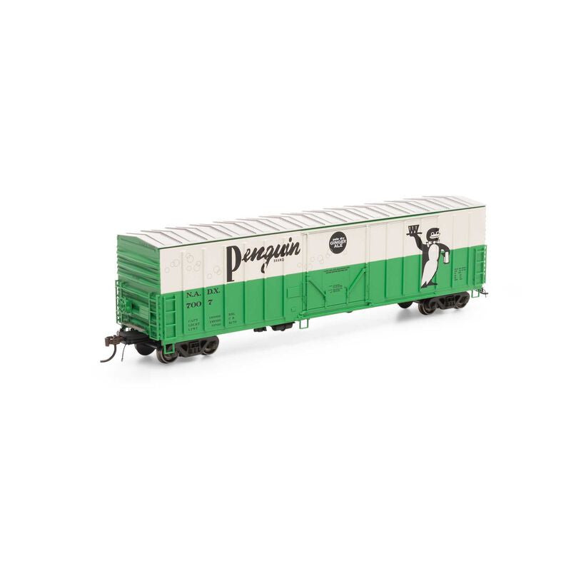 Athearn HO Scale NACC 50' Box Car NADX Penguin Ginger Ale #7007